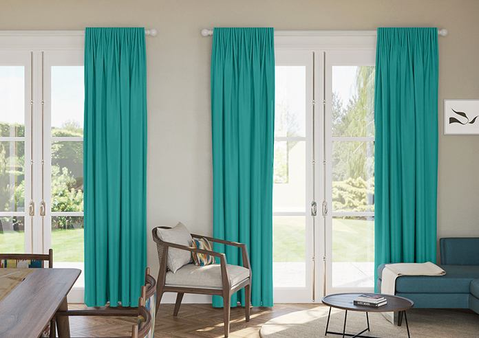 Kyoto Faux Silk, Orient - Made to Measure Curtains - Image 3